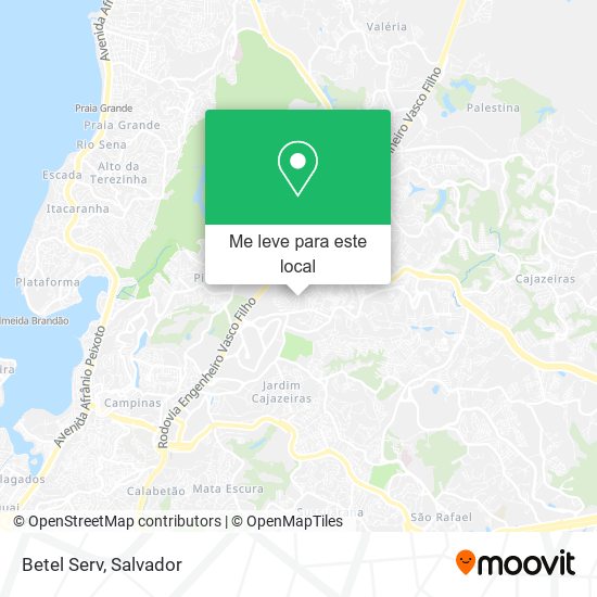 Betel Serv mapa