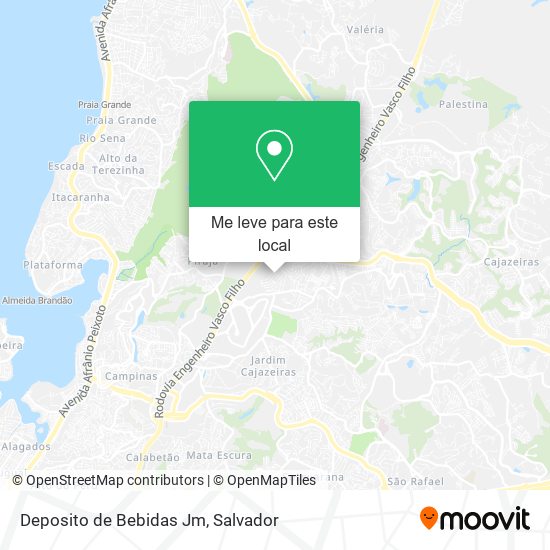 Deposito de Bebidas Jm mapa