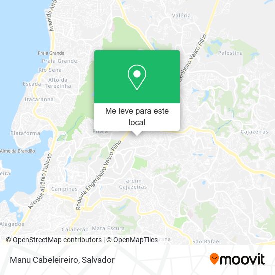 Manu Cabeleireiro mapa