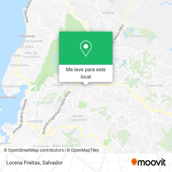 Lorena Freitas mapa