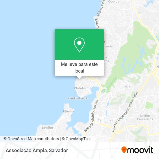 Associação Ampla mapa