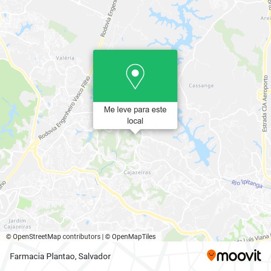 Farmacia Plantao mapa