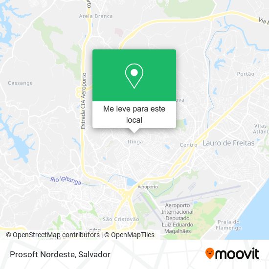 Prosoft Nordeste mapa
