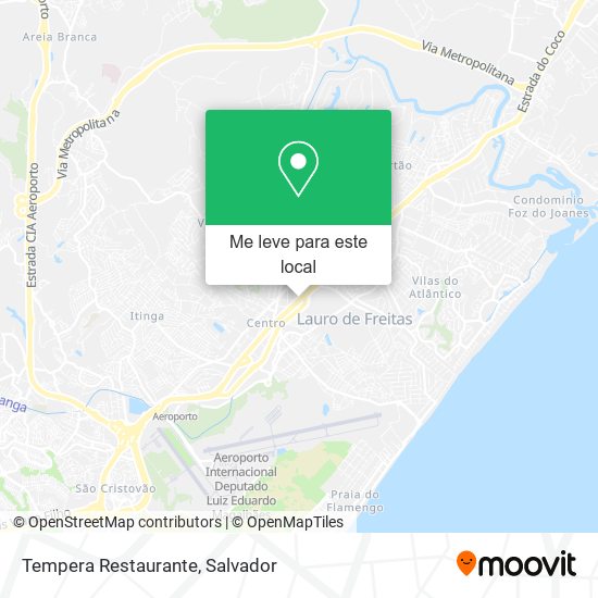 Tempera Restaurante mapa