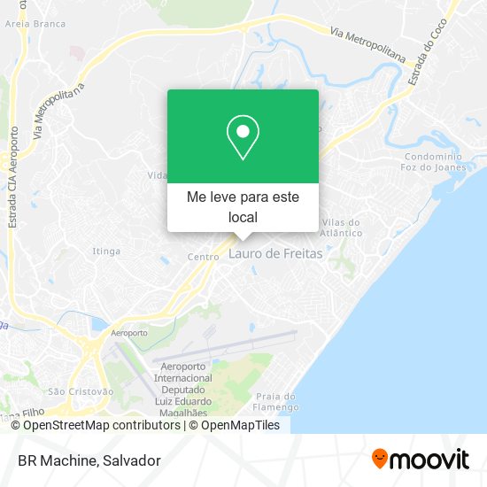 BR Machine mapa