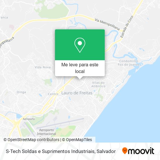 S-Tech Soldas e Suprimentos Industriais mapa