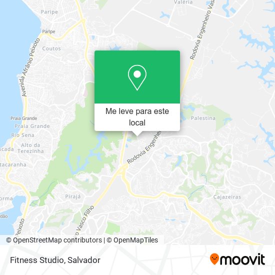 Fitness Studio mapa