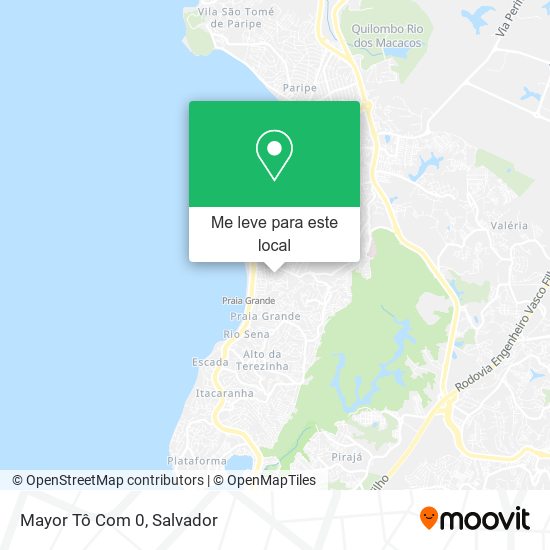 Mayor Tô Com 0 mapa