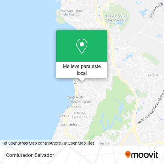 Comlutador mapa