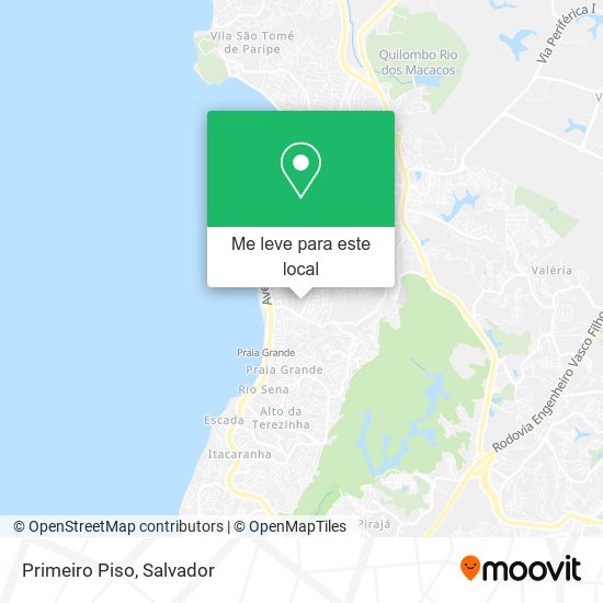 Primeiro Piso mapa
