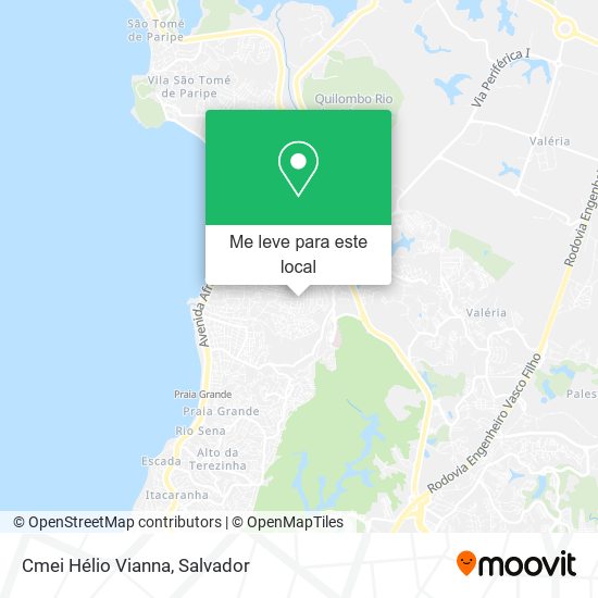 Cmei Hélio Vianna mapa