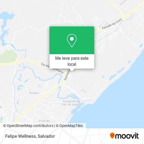 Felipe Wellness mapa