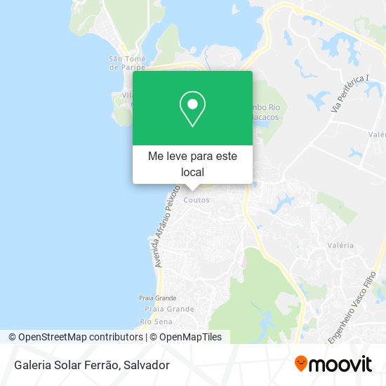 Galeria Solar Ferrão mapa