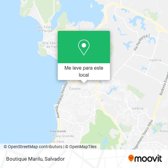 Boutique Marilu mapa