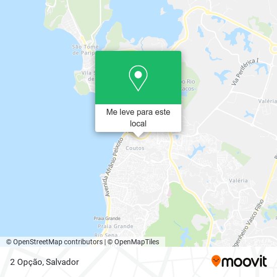 2 Opção mapa