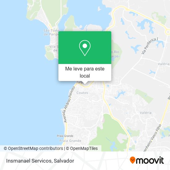 Insmanael Servicos mapa