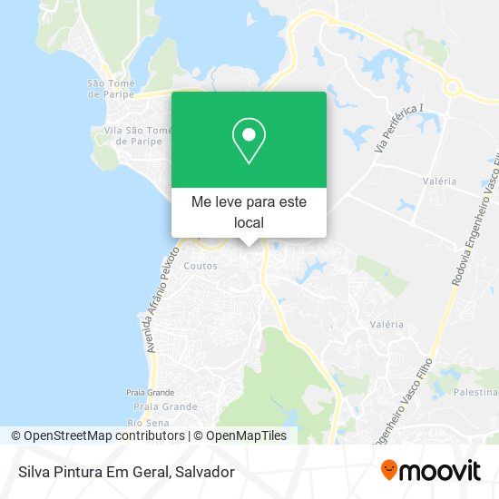 Silva Pintura Em Geral mapa