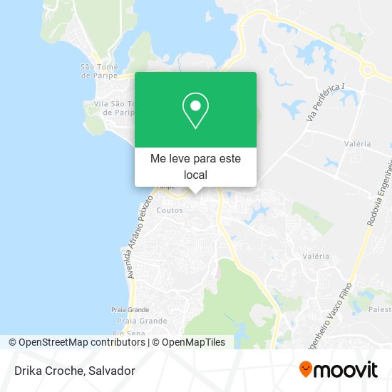 Drika Croche mapa
