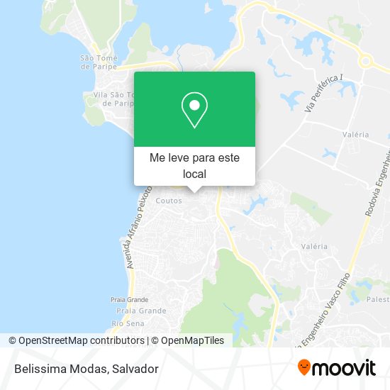 Belissima Modas mapa