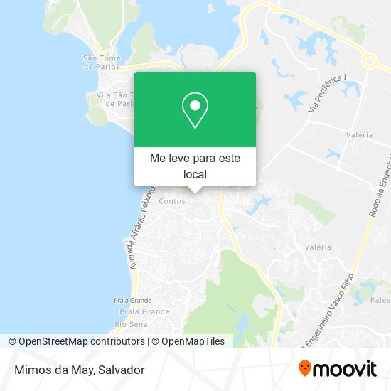 Mimos da May mapa