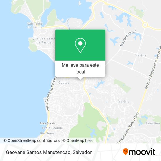 Geovane Santos Manutencao mapa