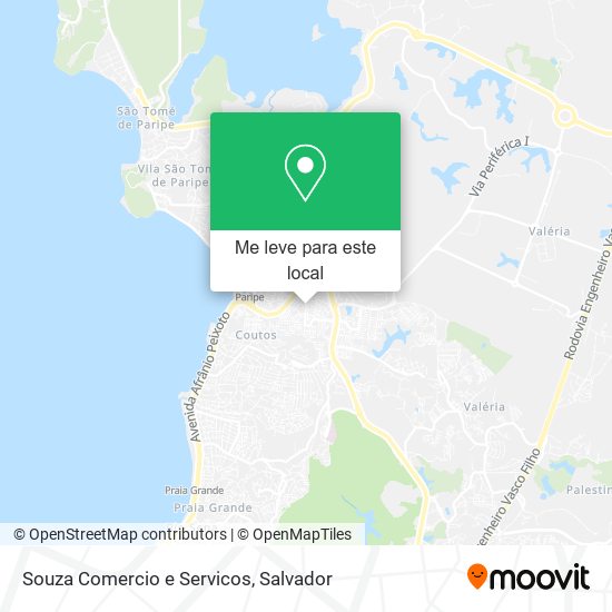 Souza Comercio e Servicos mapa