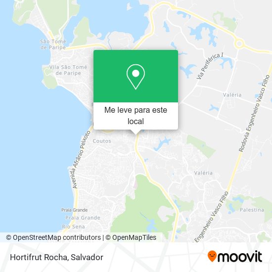 Hortifrut Rocha mapa