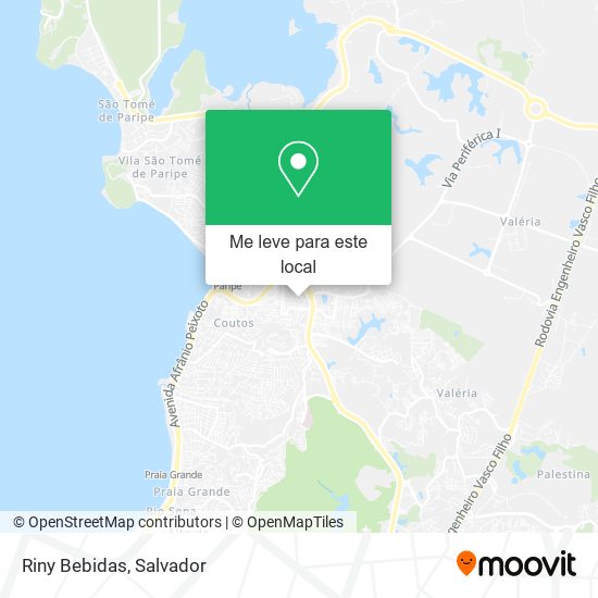 Riny Bebidas mapa