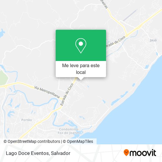 Lago Doce Eventos mapa