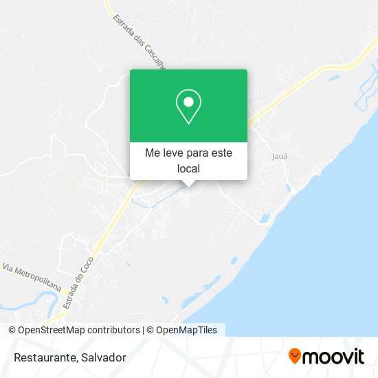 Restaurante mapa