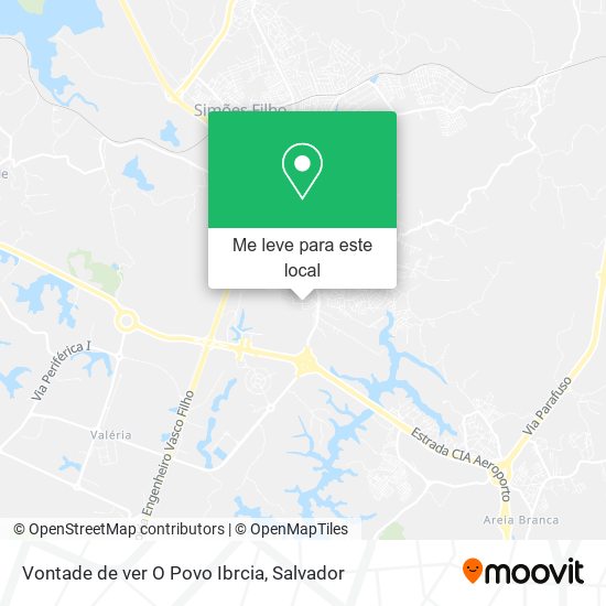 Vontade de ver O Povo Ibrcia mapa