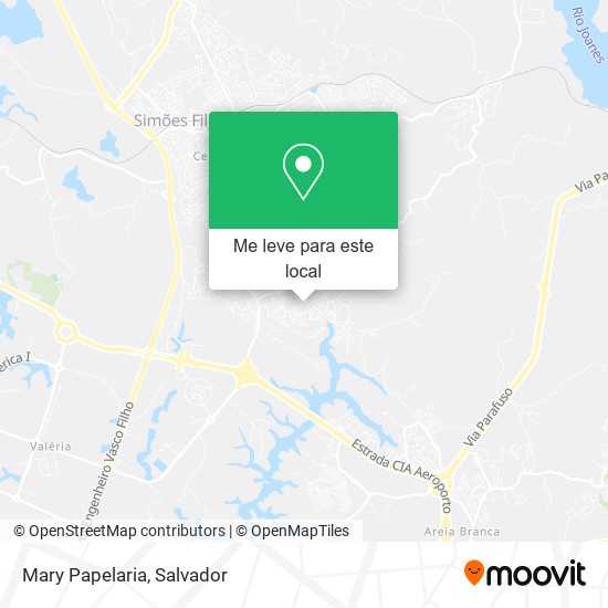 Mary Papelaria mapa