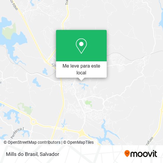 Mills do Brasil mapa