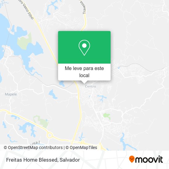 Freitas Home Blessed mapa