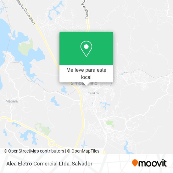 Alea Eletro Comercial Ltda mapa
