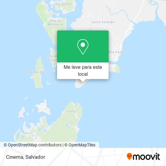 Cinema mapa