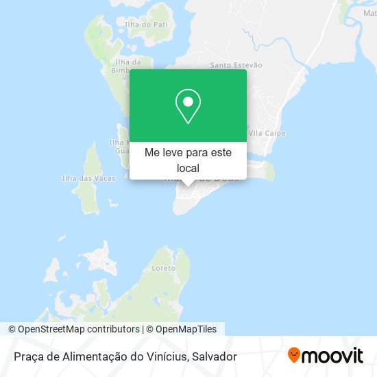 Praça de Alimentação do Vinícius mapa