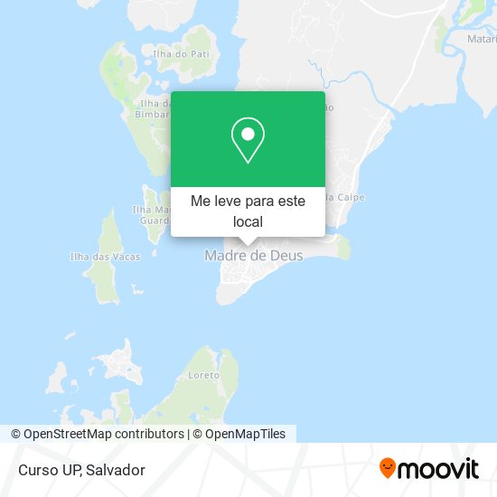 Curso UP mapa