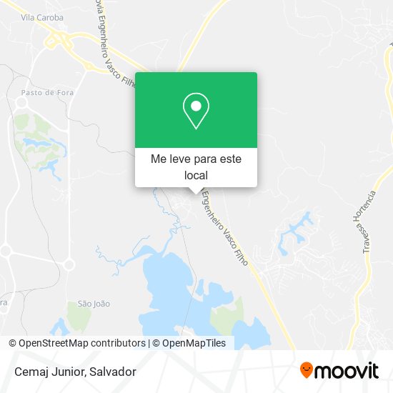 Cemaj Junior mapa