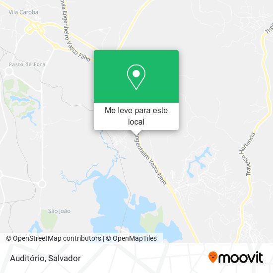 Auditório mapa