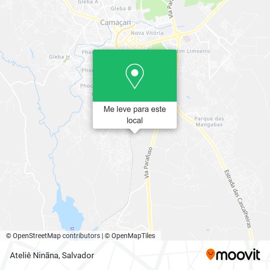 Ateliê Ninãna mapa