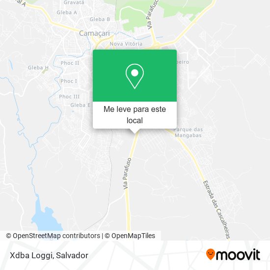 Xdba Loggi mapa