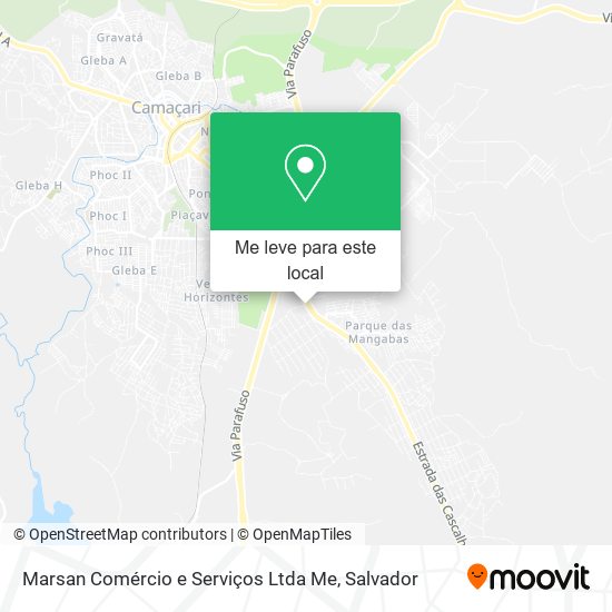 Marsan Comércio e Serviços Ltda Me mapa