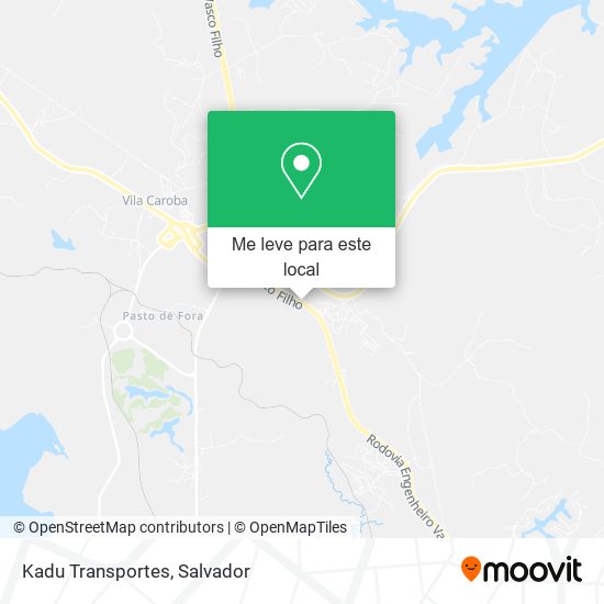 Kadu Transportes mapa