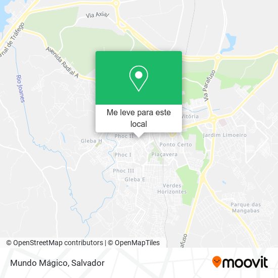 Mundo Mágico mapa