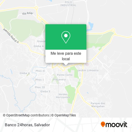 Banco 24horas mapa