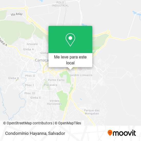 Condomínio Hayanna mapa