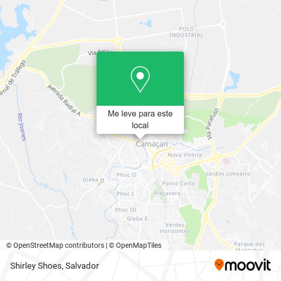 Shirley Shoes mapa
