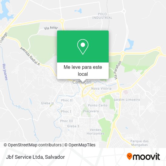 Jbf Service Ltda mapa