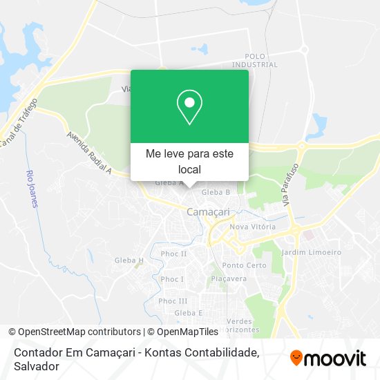 Contador Em Camaçari - Kontas Contabilidade mapa